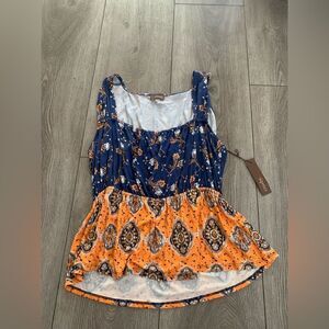 Crosby woman’s tank top beautiful print perfect for summer